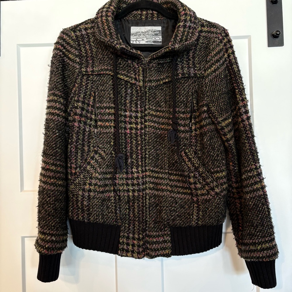 Vintage Love TRF XX Plaid Women's Jacket M Morocco